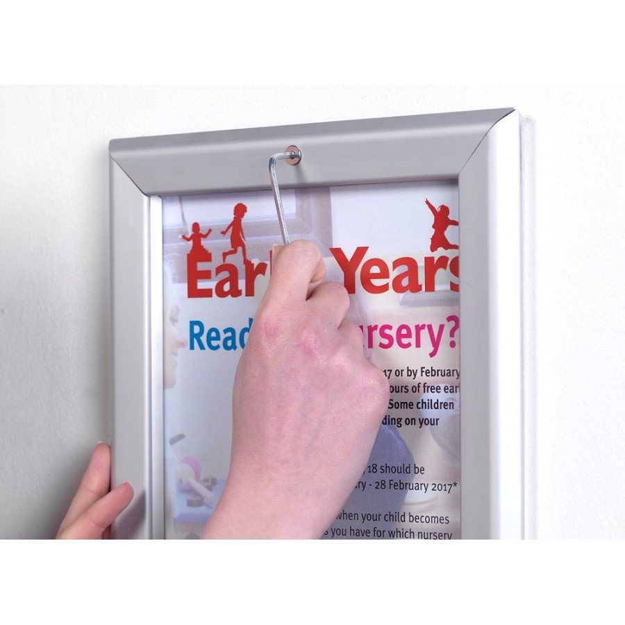 Tamperproof Poster Display Frame